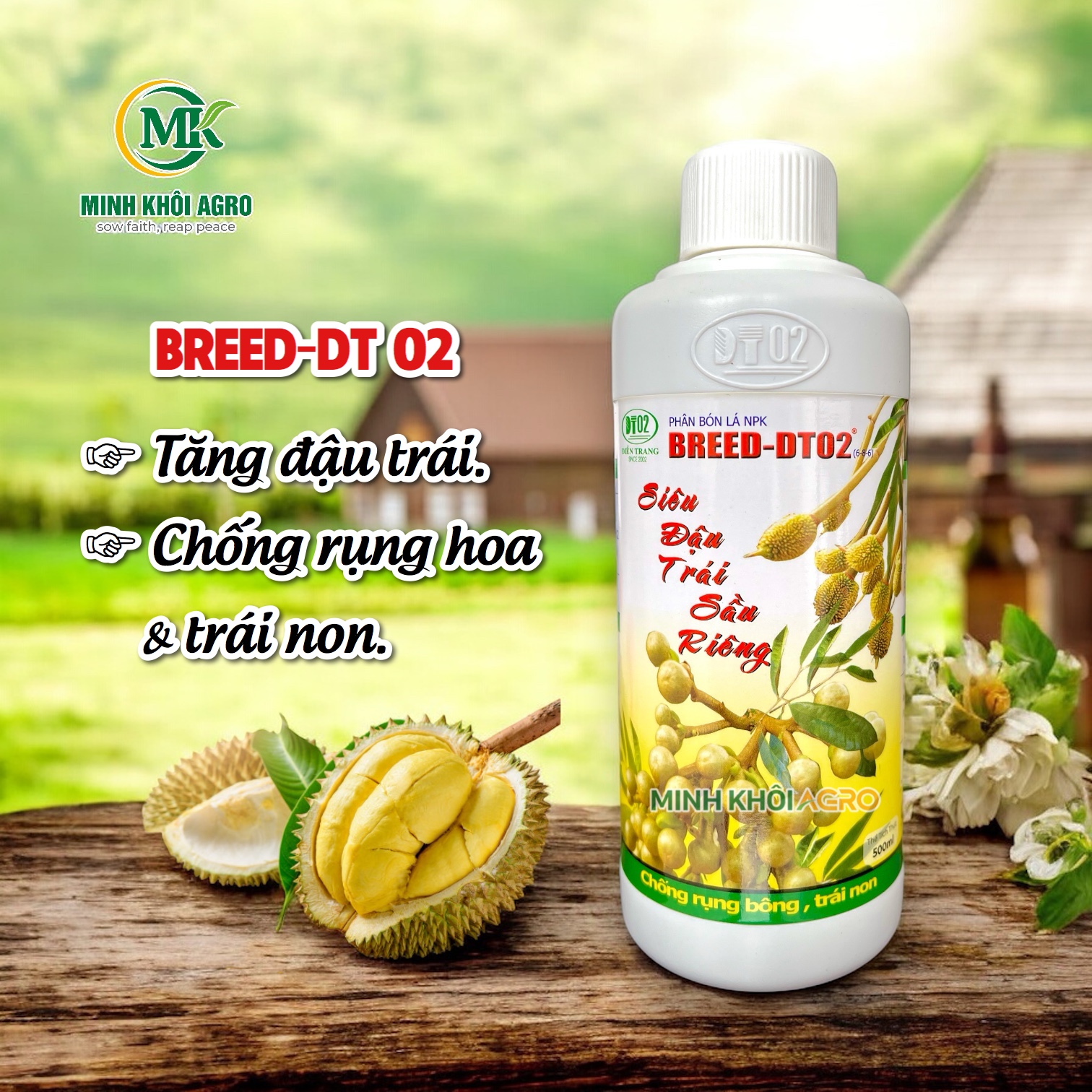 Breed DT02 - Chai 500ml (Trimix DT)